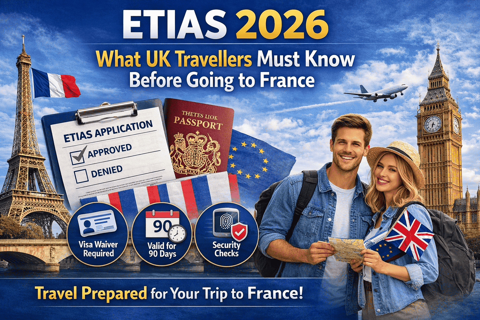 ETIAS 2026 What UK Travellers Must Know Before Going to France