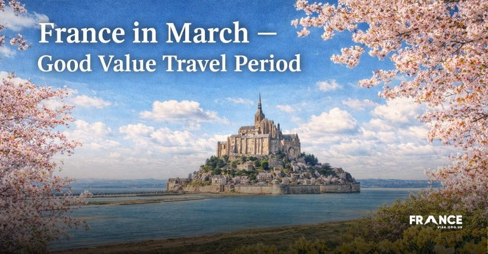 March – Good Value Travel Period